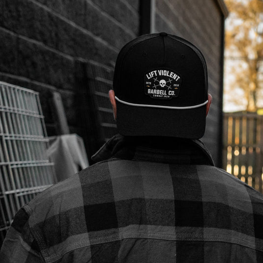 Lift Violent Barbell Co. Classic 5 Panel Ripstop Rope Snapback Hat