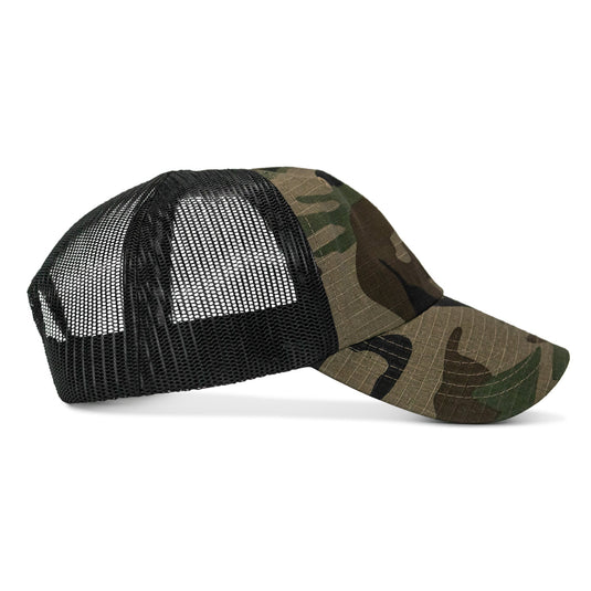 Ripstop Mesh Snapback Hat [no patch]