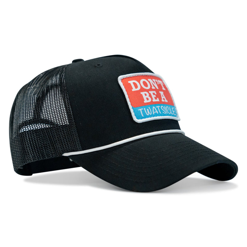 Load image into Gallery viewer, Don&#39;t Be A Twatsicle Patch Rope Snapback
