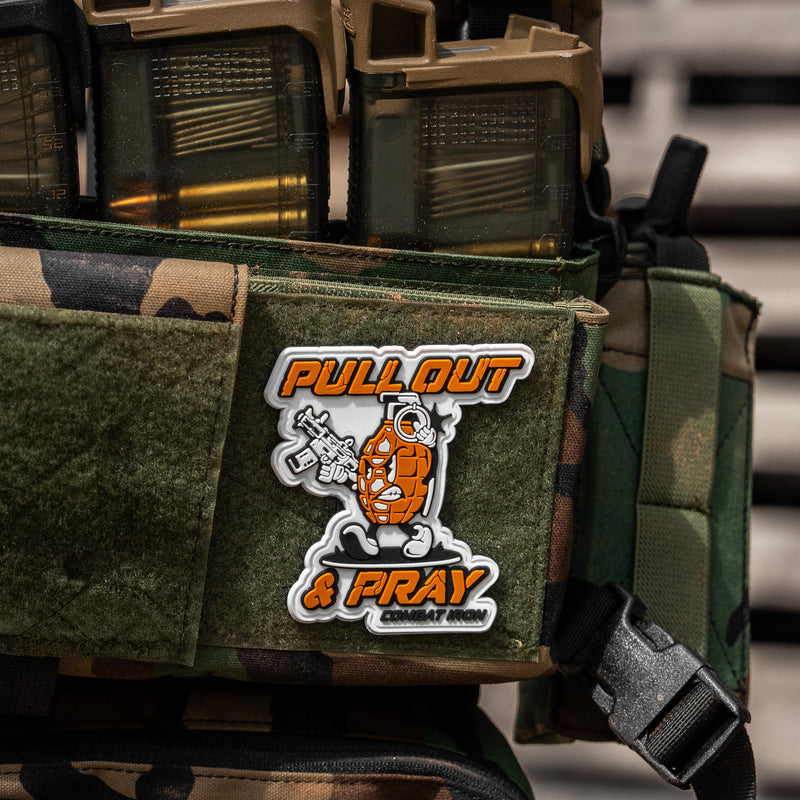 Load image into Gallery viewer, Pull Out &amp; Pray PVC Patch
