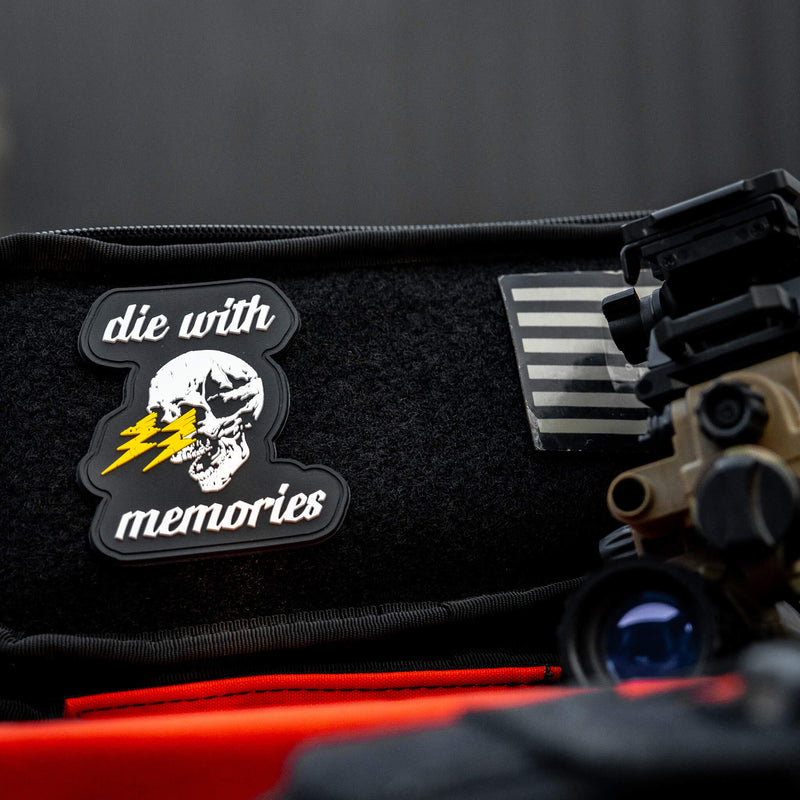 Load image into Gallery viewer, Die With Memories PVC Patch
