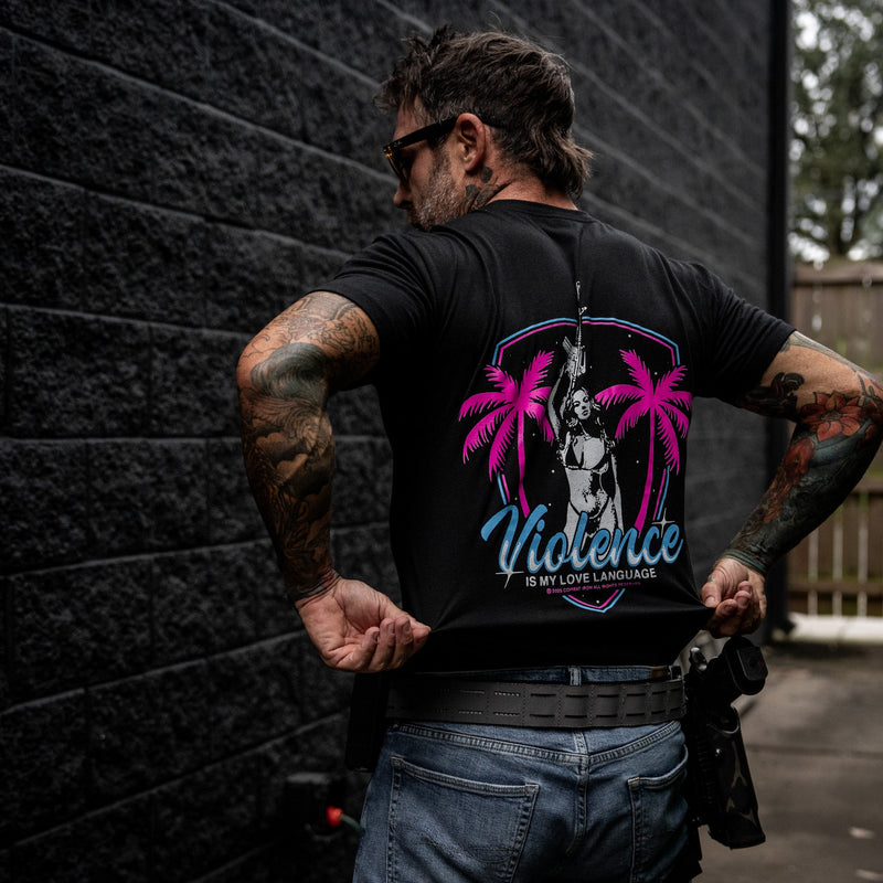 Load image into Gallery viewer, Violence Is My Love Language Men's T-Shirt
