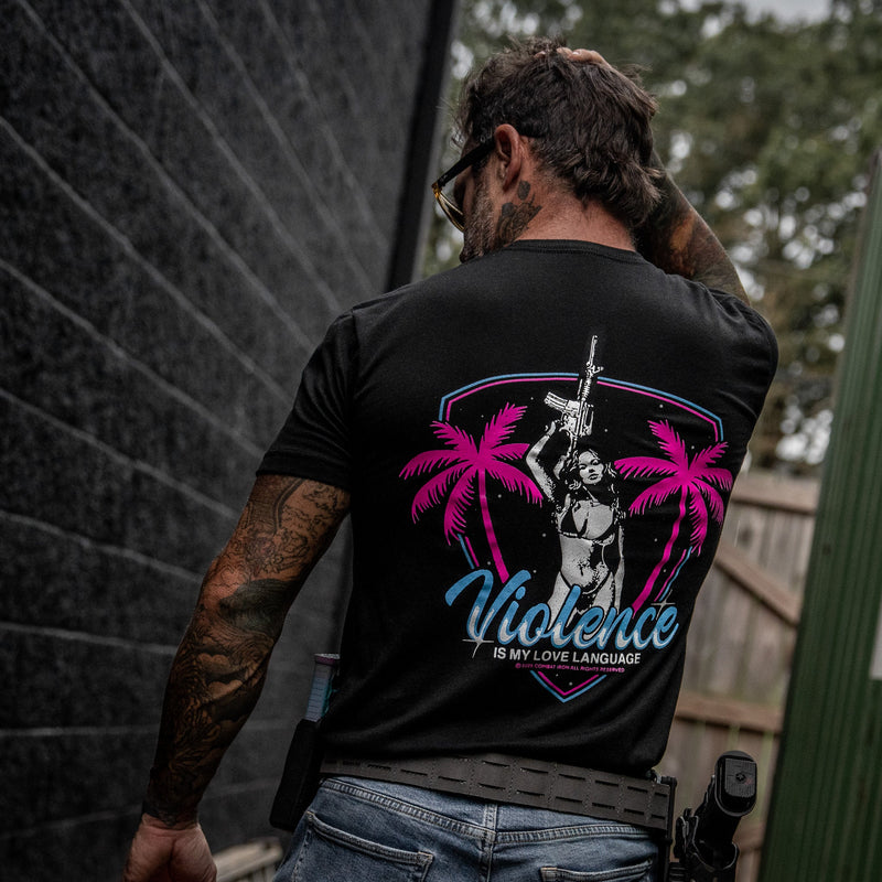 Load image into Gallery viewer, Violence Is My Love Language Men's T-Shirt
