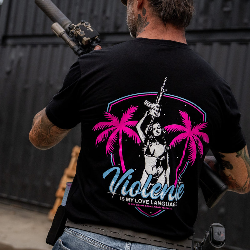 Load image into Gallery viewer, Violence Is My Love Language Men's T-Shirt
