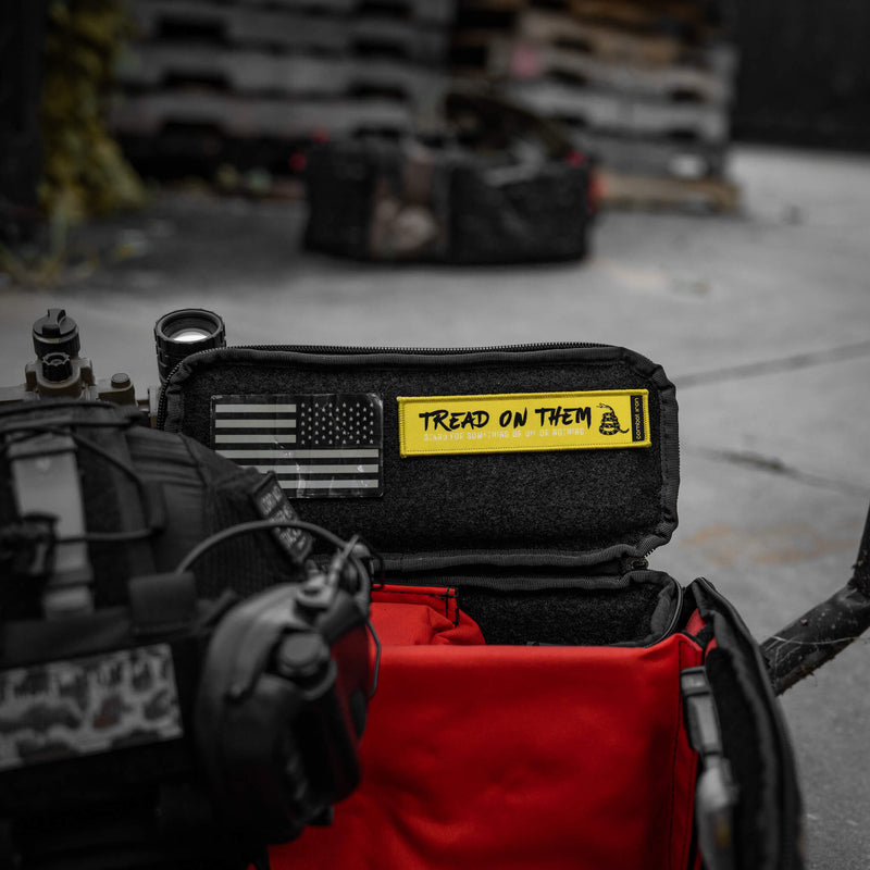 Load image into Gallery viewer, Tread On Them Patriotic Velcro Patch
