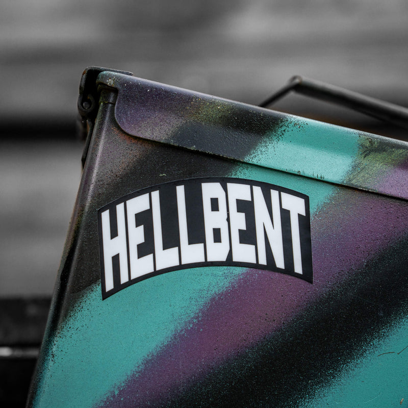 Load image into Gallery viewer, Hellbent Arched Decal
