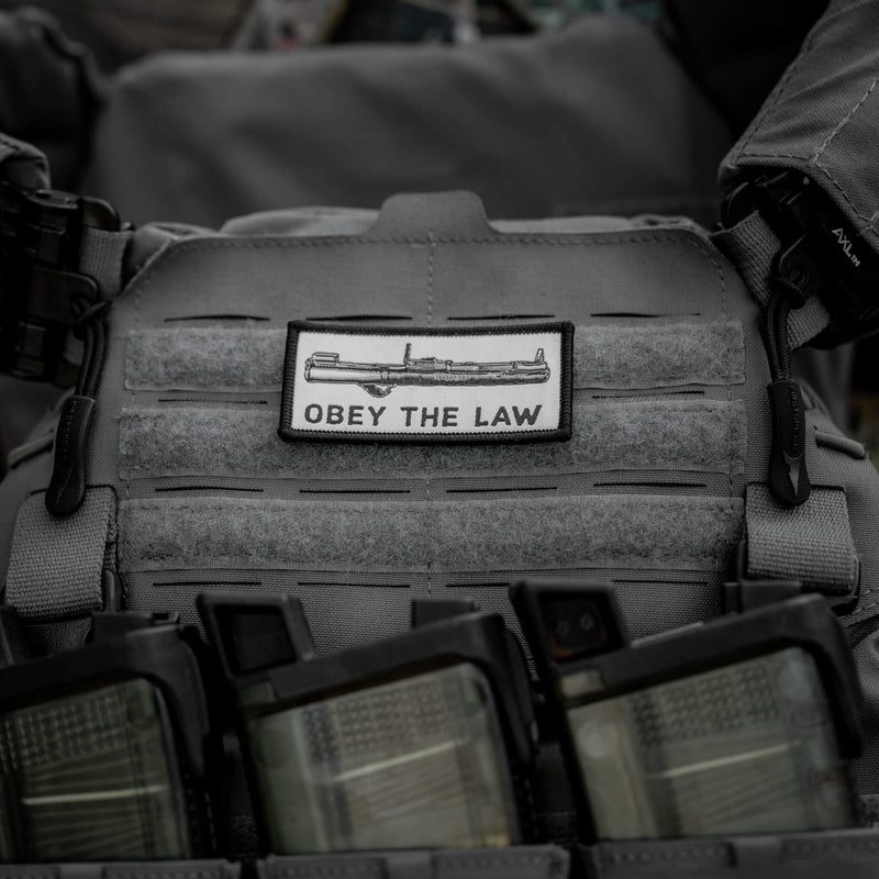 Load image into Gallery viewer, Obey The Law AT4 Velcro Patch
