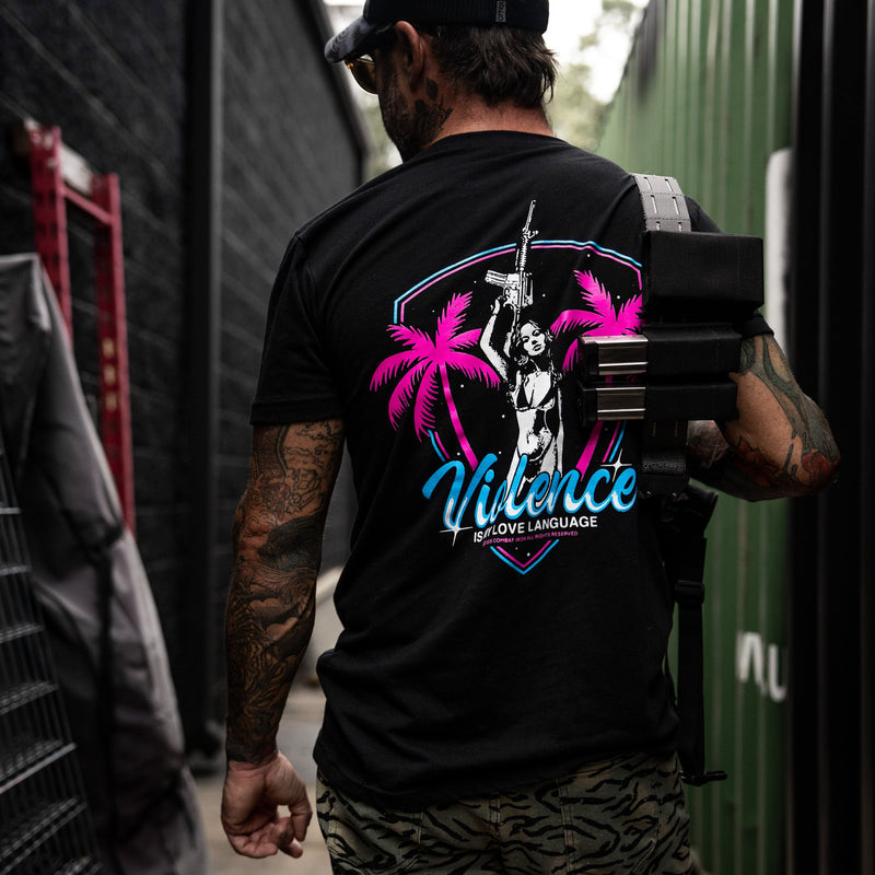 Load image into Gallery viewer, Violence Is My Love Language Men's T-Shirt
