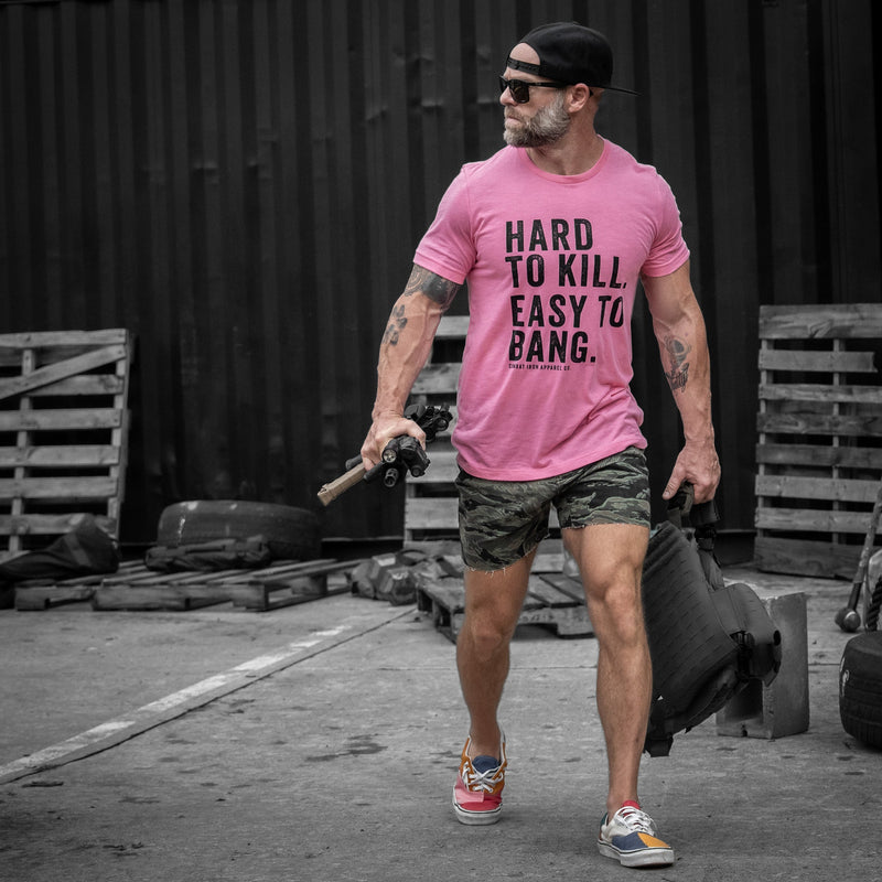 Load image into Gallery viewer, Hard to Kill. Easy to Bang. Men's T-Shirt
