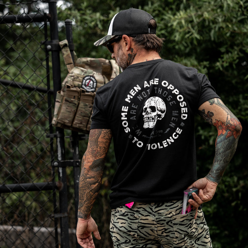 Load image into Gallery viewer, Some Men Are Opposed To Violence. We Are Not Those Men Men's T-Shirt
