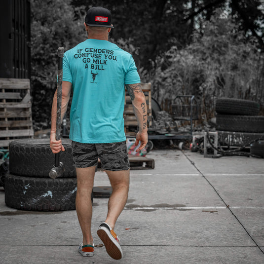 If Genders Confuse You, Go Milk a Bull Men's T-Shirt