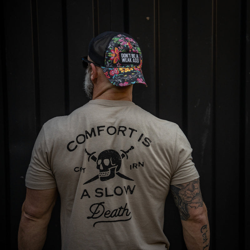 Load image into Gallery viewer, Don&#39;t Be A Weak Ass Patch Ripstop Snapback Hat
