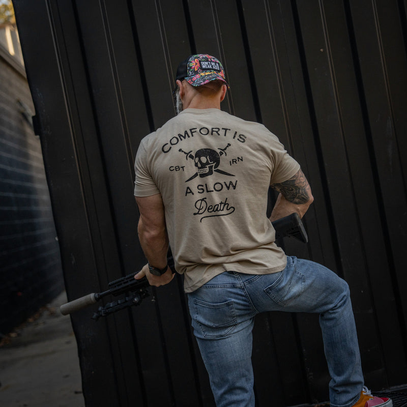 Load image into Gallery viewer, Comfort Is A Slow Death Men's T-Shirt
