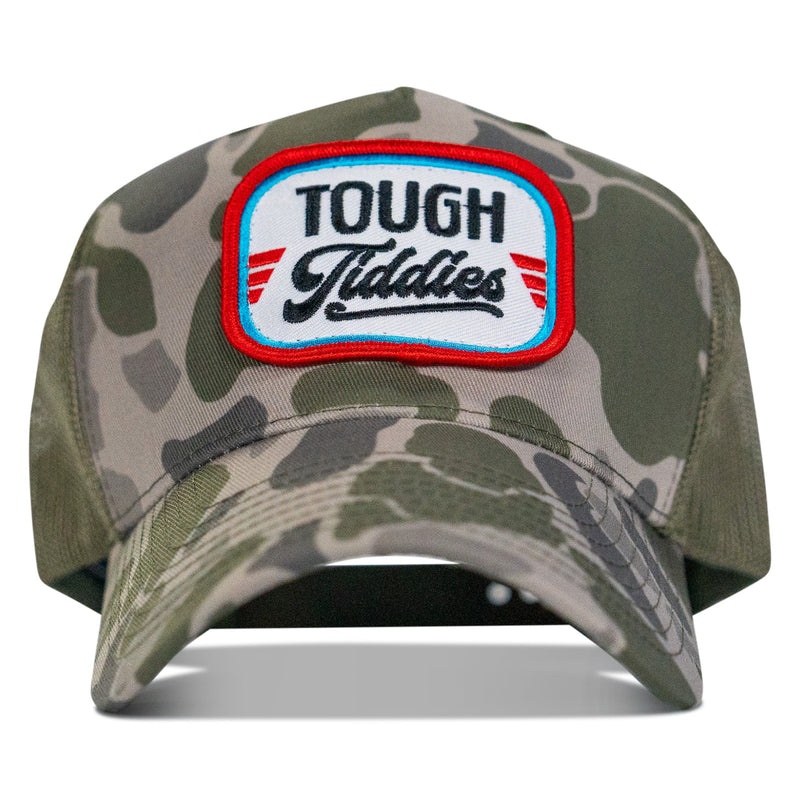 Load image into Gallery viewer, Tough Tiddies USA Patch Snapback Hat
