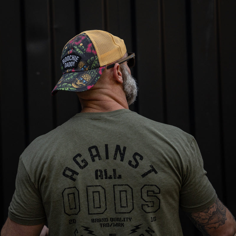 Load image into Gallery viewer, Hoochie Daddy Arched Patch Tactical Ripstop Mesh Snapback Hat
