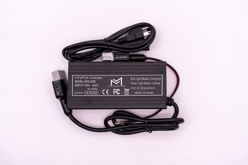Load image into Gallery viewer, 12v 20A Non Waterproof Aluminum Charger w/ Anderson Connector
