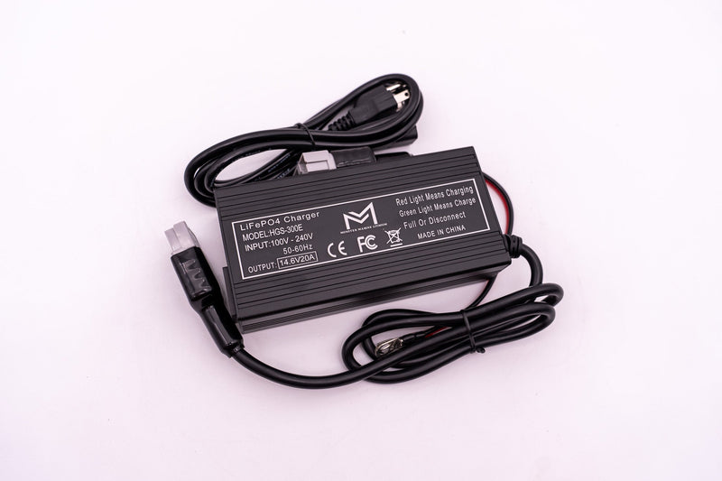 Load image into Gallery viewer, 12v 20A Non Waterproof Aluminum Charger w/ Anderson Connector
