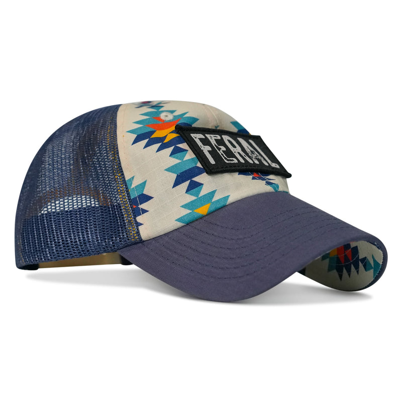 Load image into Gallery viewer, Feral Patch RipStop Mesh Snapback Hat
