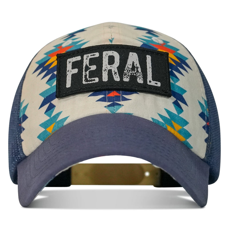 Load image into Gallery viewer, Feral Patch RipStop Mesh Snapback Hat
