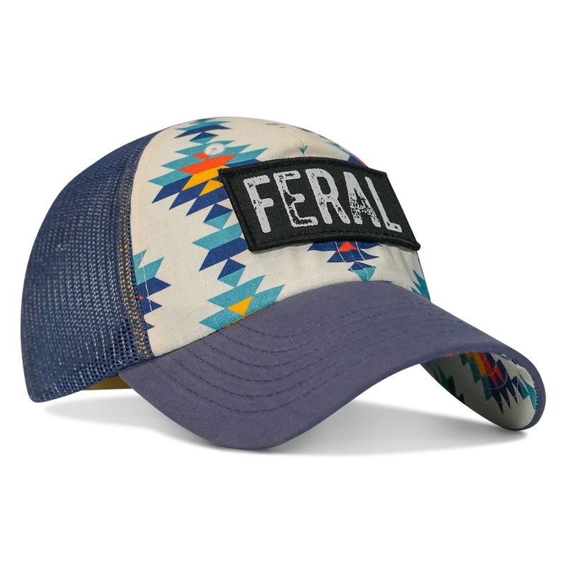 Load image into Gallery viewer, Feral Patch RipStop Mesh Snapback Hat
