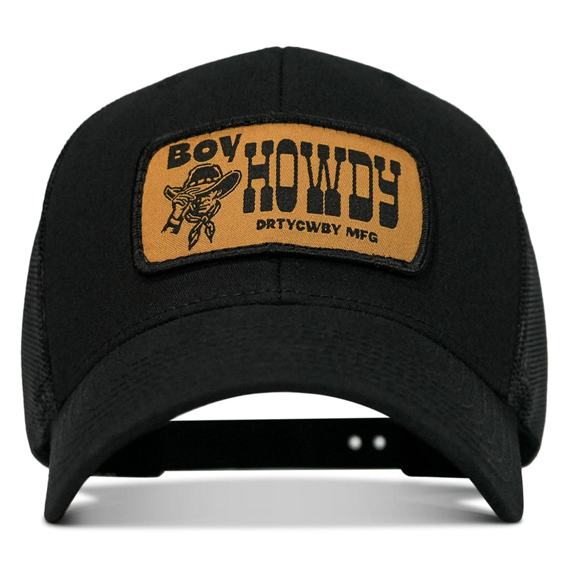 Load image into Gallery viewer, Boy Howdy Western Patch Snapback Hat
