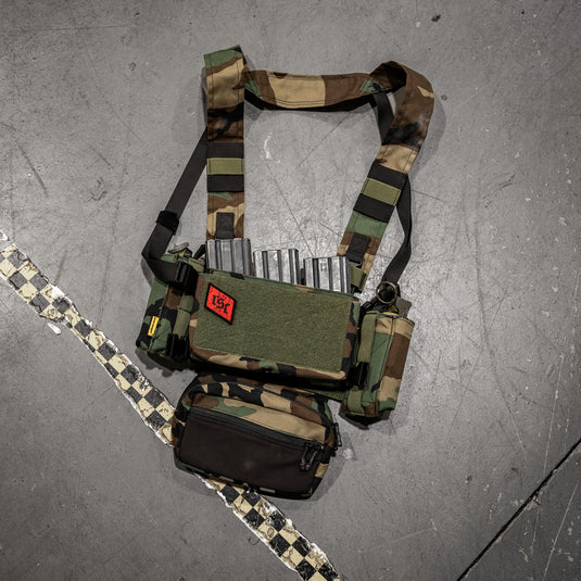 RSC Classic Red Diamond Velcro Patch