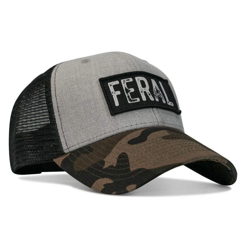 Load image into Gallery viewer, Feral Vintaged Patch Snapback Hat

