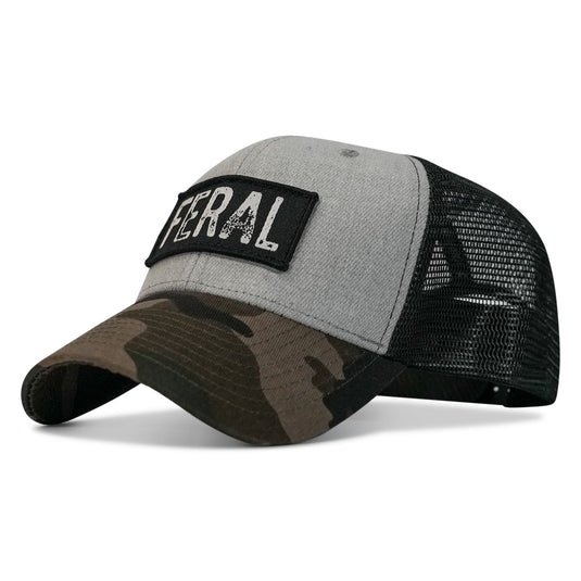 Feral Vintaged Patch Snapback Hat