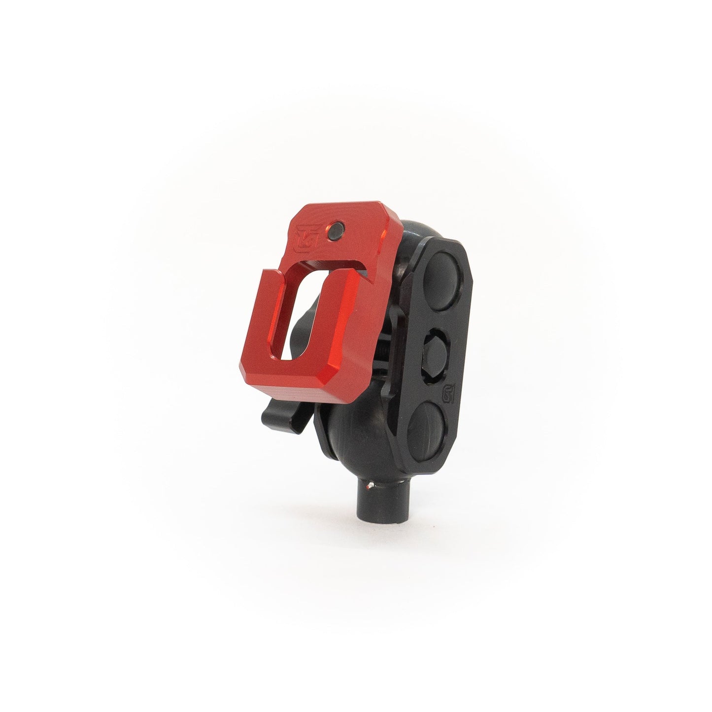 Radio Mic Mount with 1" Ball Adapter (Machined Aluminum)