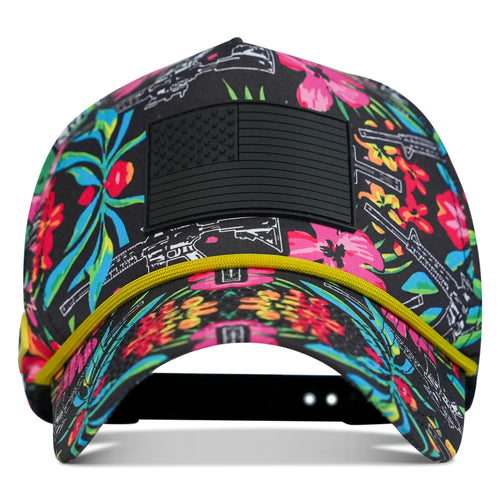 American Flag PVC Patch Waterproof Weekender Snapback