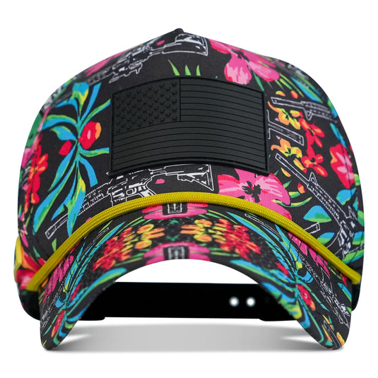 American Flag PVC Patch Waterproof Weekender Snapback