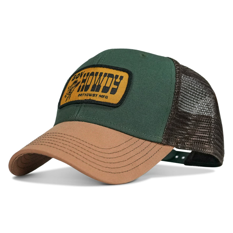 Load image into Gallery viewer, Boy Howdy Western Patch Snapback Hat
