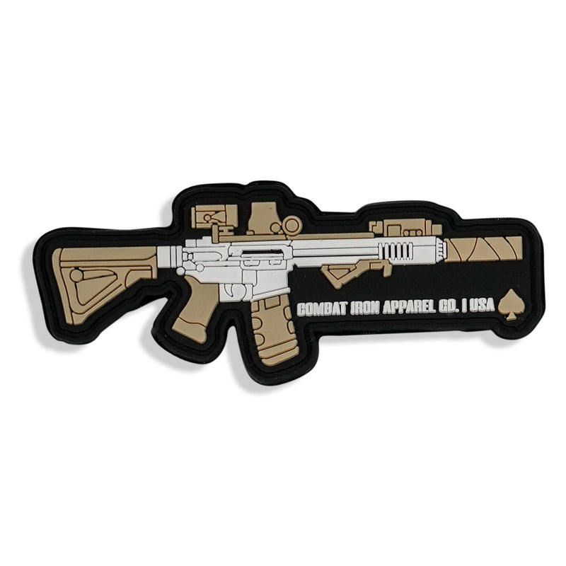 Load image into Gallery viewer, Long Range Pew Pew Rifle Pvc Patch
