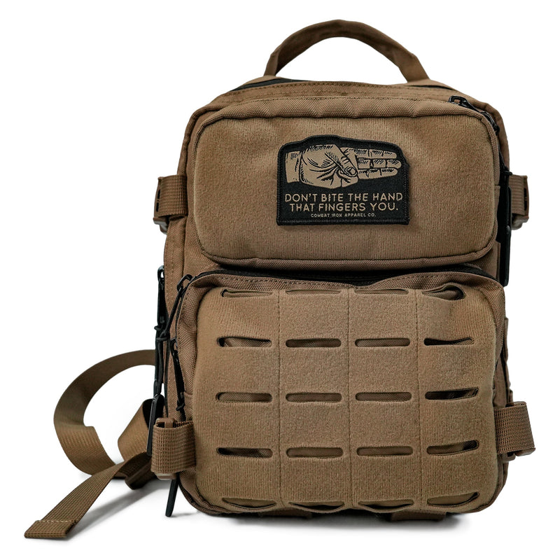 Load image into Gallery viewer, Don&#39;t Bite The Hand That Fingers You Soft Velcro Patch
