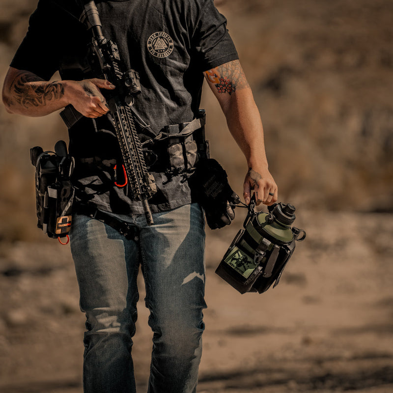 Load image into Gallery viewer, 64oz Battle Bottle Water Bottles
