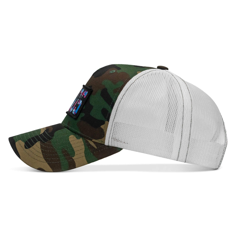 Load image into Gallery viewer, Chaos Hawaiian Patch Snapback Hat
