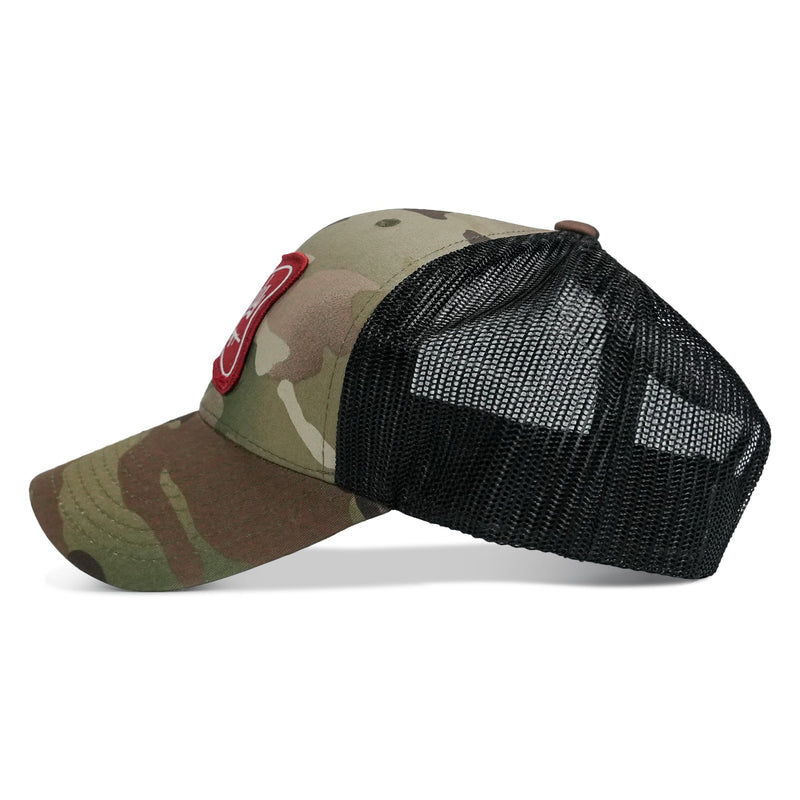 Load image into Gallery viewer, Rowdy Beer Logo Patch Snapback Hat
