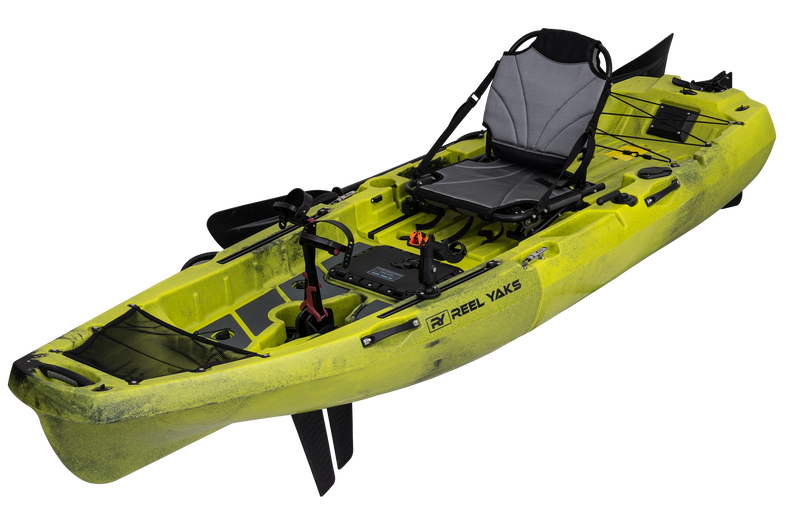 Load image into Gallery viewer, Radar 10ft Fin Drive Modular Fishing Kayak
