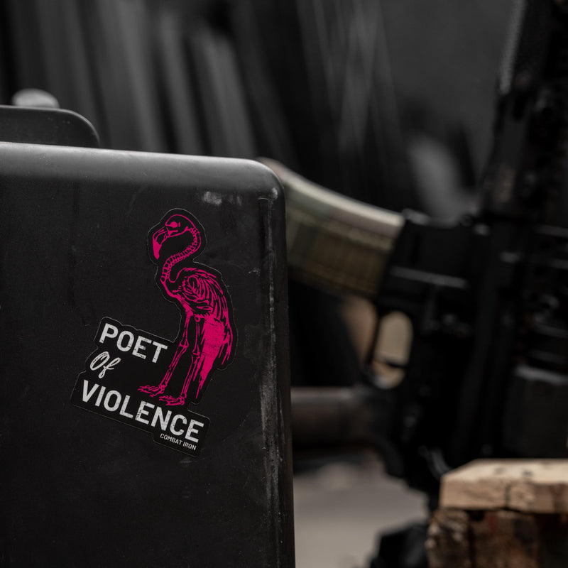 Load image into Gallery viewer, Poet Of Violence Decal
