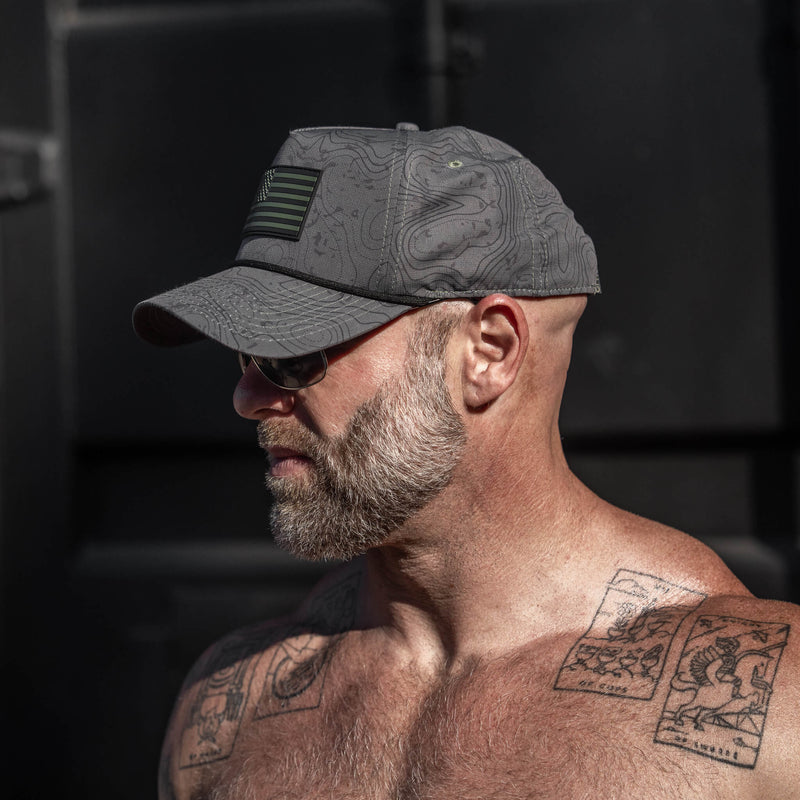 Load image into Gallery viewer, American Flag PVC Patch Waterproof Weekender Snapback
