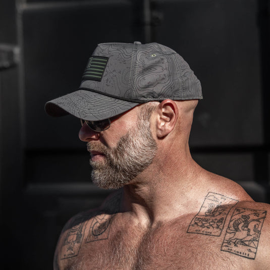 American Flag PVC Patch Waterproof Weekender Snapback