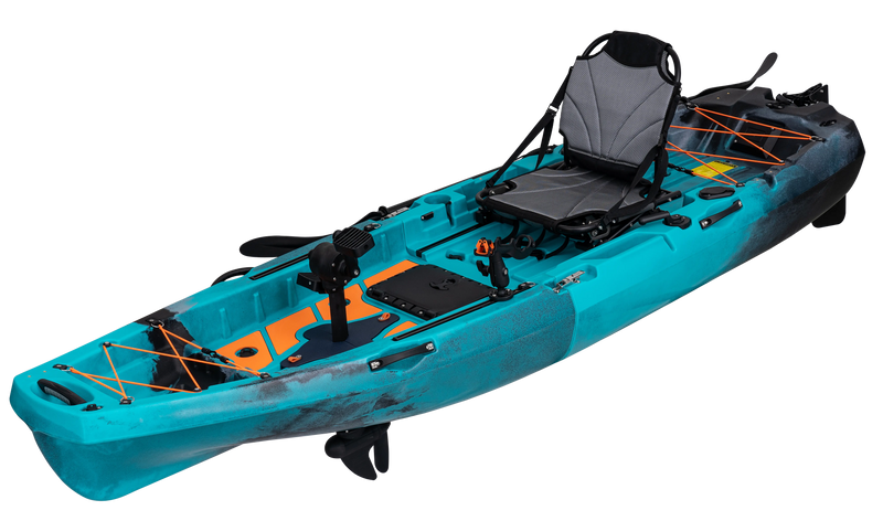 Load image into Gallery viewer, Radar 10ft Propeller Drive Modular Fishing Kayak
