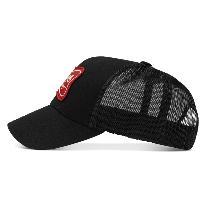 Load image into Gallery viewer, Rowdy Beer Logo Patch Snapback Hat
