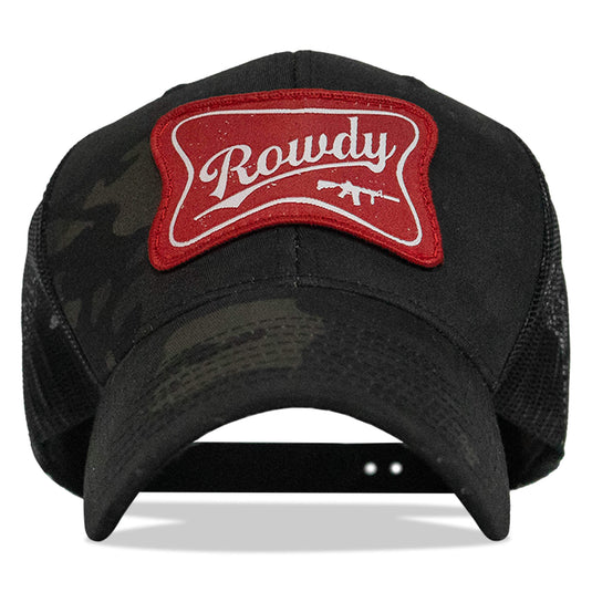 Rowdy Beer Logo Patch Snapback Hat