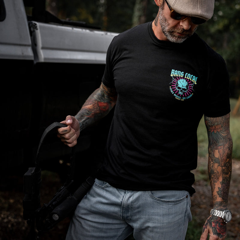 Load image into Gallery viewer, Bang Local. Stack Bodies Men's T-Shirt
