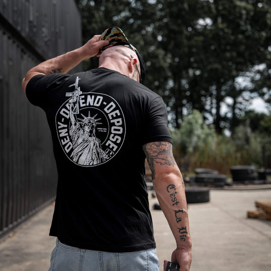 Deny. Defend. Depose Men's T-Shirt