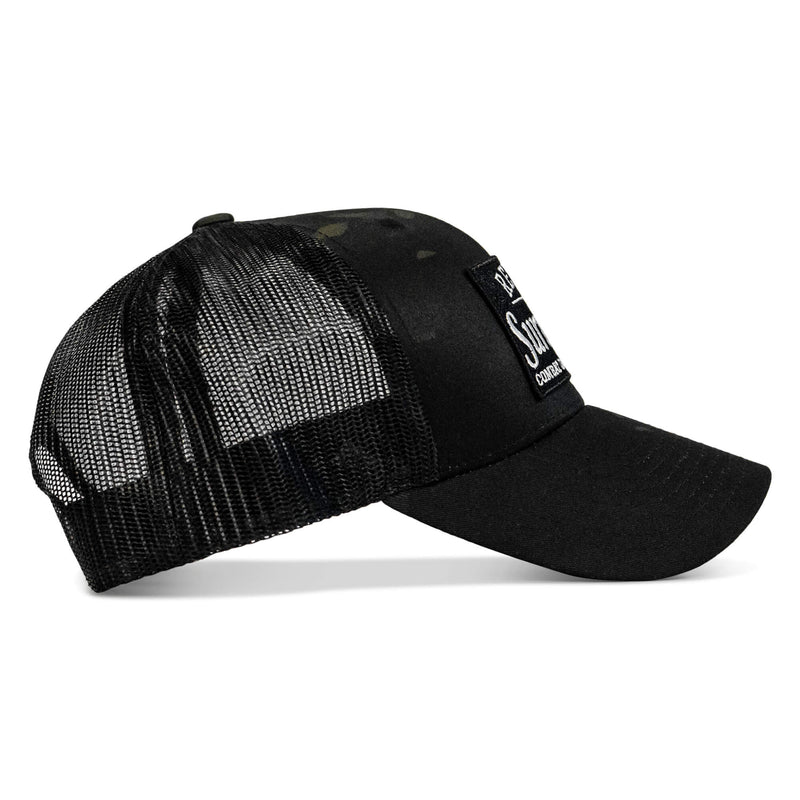 Load image into Gallery viewer, Refuse To Surrender B/W Patch Snapback Hat
