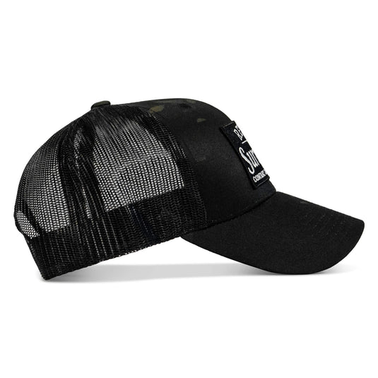 Refuse To Surrender B/W Patch Snapback Hat