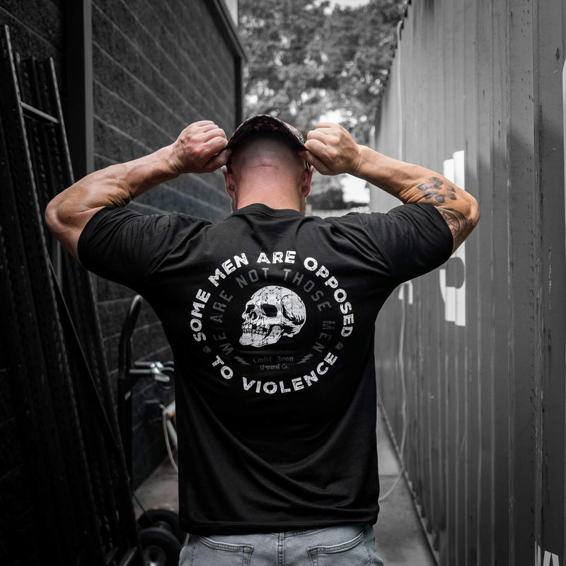 Load image into Gallery viewer, Some Men Are Opposed To Violence. We Are Not Those Men Men's T-Shirt
