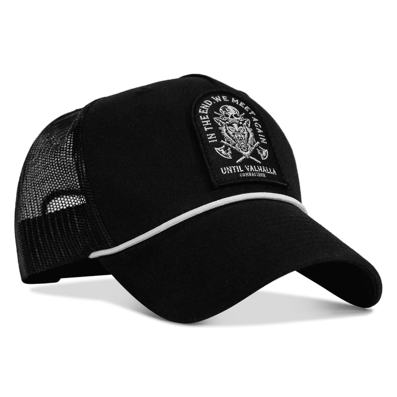 Load image into Gallery viewer, In The End We Meet Again - Until Valhalla Rope Snapback
